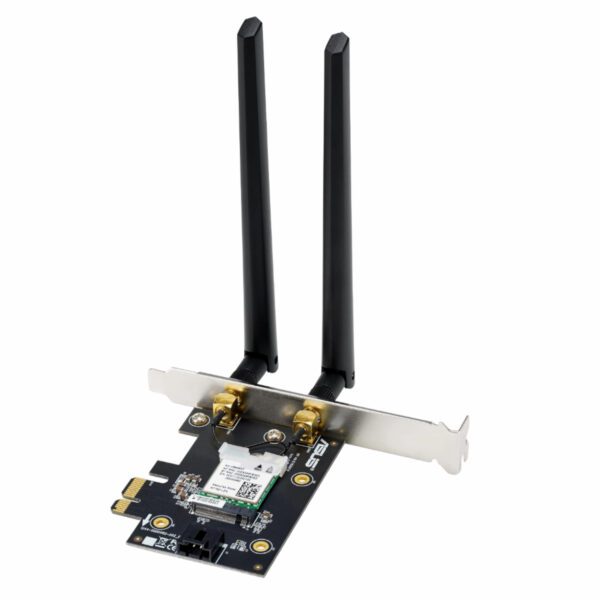 PCE-AX1800 ASUS-AX1800-Dual-band-Wifi-6-pCIe-Adapter 02 ASUS AX1800 Wi-Fi 6 Dual-Band PCIe Adapter