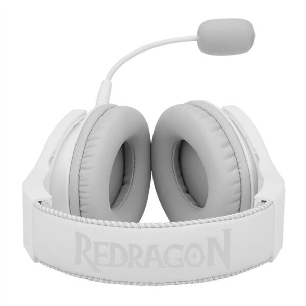 RD-H350W-RGB-1 wr 04 REDRAGON Over-Ear PANDORA USB (Power Only)|Aux (Mic and Headset) RGB Gaming Headset - White