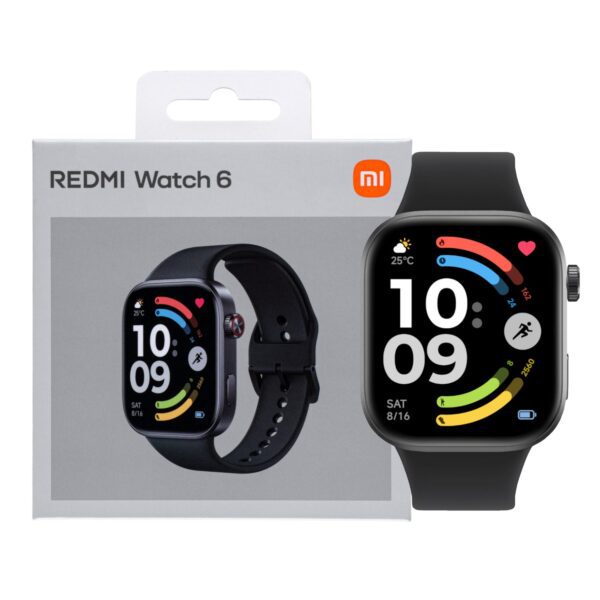 BHR08CIGL Xiaomi-Redmi-Watch-6-–-Obsidian-Black wr 01a Xiaomi Redmi Watch 6 - Obsidian Black