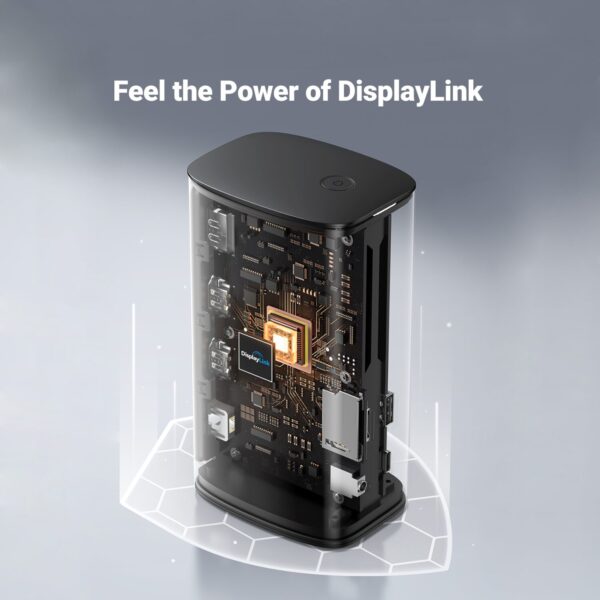CM555-90325-WR-03 UGREEN Revodok Pro 12-in-1 Type-C Docking Station