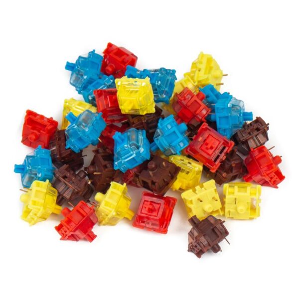 G41 wr 05a Keychron Blue Gateron Phantom Switches 110 pcs