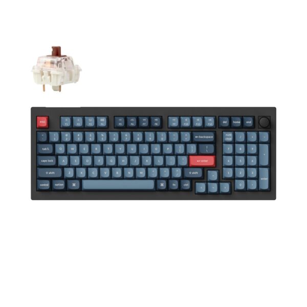 Keychron V5 Max Wireless Custom Keyboard - BROWN Switch