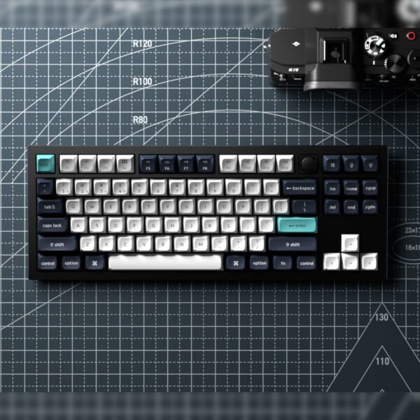 Q3M-M4 Keychron-Q3-Max-QMK-VIA-80-Wireless-Custom-Mechanical-Keyboard-Banana-Switch-Carbon-Black wr 05a Keychron Q3 Max QMK/VIA 80% Wireless Custom Mechanical Keyboard (Banana Switch) - Carbon Black