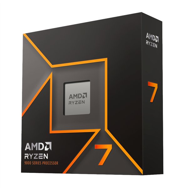 100-100001404WOF wr 01a AMD RYZEN 7 9700X 8-Core 3.8GHz AM5 CPU