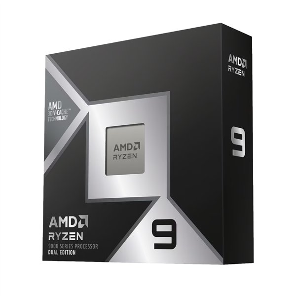 100-100001978WOF AMD-Ryzen-9-9950X3D2-16-Core-4.3GHz-AM5-CPU wr 01a AMD Ryzen 9 9950X3D2 Dual Edition 16-Core 4.3GHz AM5 CPU