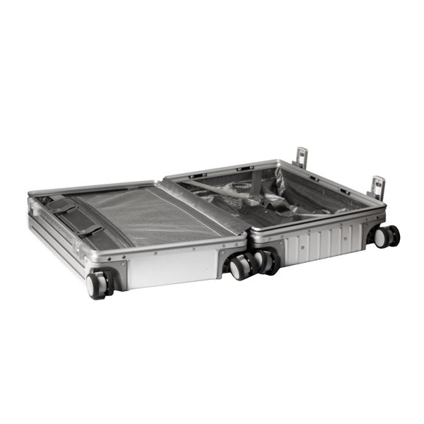 100150 PORT-VAL-DISERE-METAL-TRAVEL-CASE wr 04 Port Designs VAL D'ISERE 30L Metal Travel Suitcase