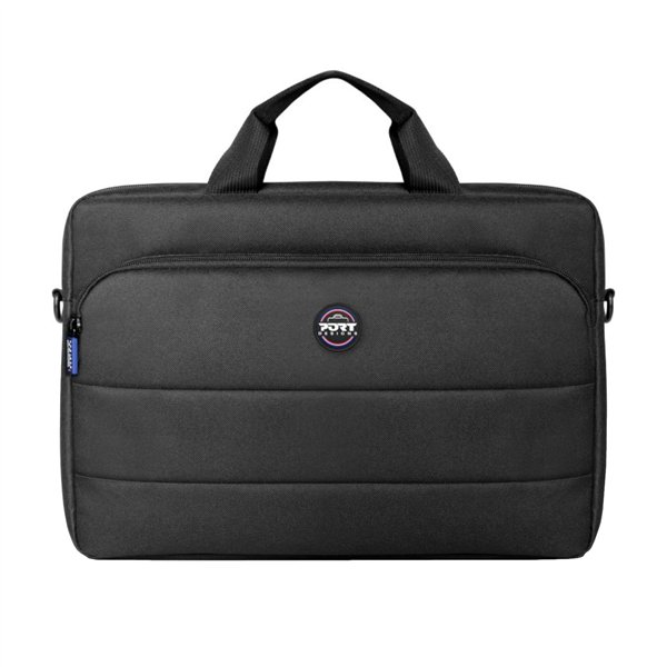 105352 Port-Designs-Portland-II-Eco-14-16-inch-Essential-Top-Loading-Laptop-Bag-–-Grey wr 01 Port Designs Portland II Eco 14/16" Essential Top Loading Laptop Bag – Grey
