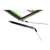 Port Designs Metallic Tip Stylus with 40cm Cable - Black