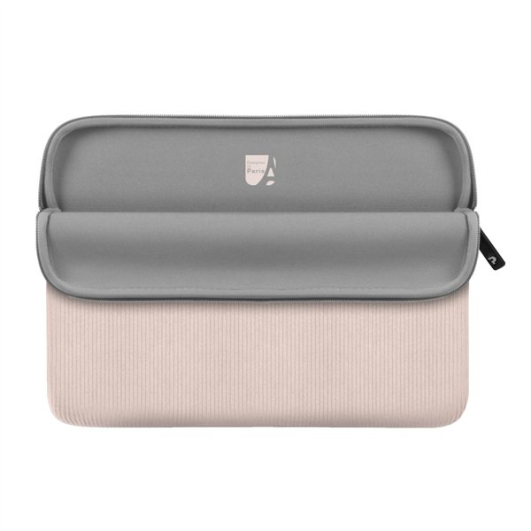 140724 Port-Designs-Milano-II-Eco-13-14-inch-Universal-Laptop-Sleeve-Plush-Pink wr 03a Port Designs Milano II Eco 13/14" Universal Laptop Sleeve - Plush Pink