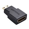 20101-20101 UGreen-20101-20101-Mini-HDMI-to-HDMI-Adapter-Black wr 01 UGREEN 20101-20101 Mini HDMI to HDMI Adapter - Black