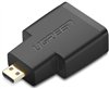 20106-20106- UGreen-Micro-HDMI-Male-to-HDMI-Female-Adapter- UGREEN Micro HDMI Male to HDMI Female Adapter – Black
