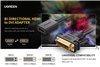 UGREEN DVI to HDMI Cable Adapter 15cm | Male to Female | 1080p Full HD – Black