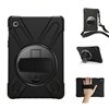Port Designs Pro Shock 360 Rugged Protective and Rotative Folio for Samsung Galaxy Tab A9+ - Black