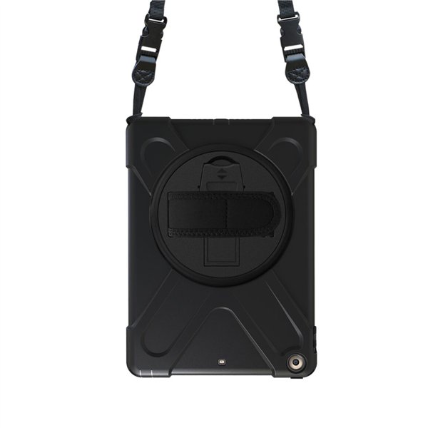 Port Designs Pro Shock 360 Rugged Protective and Rotative Folio for Samsung Galaxy Tab A9+ - Black
