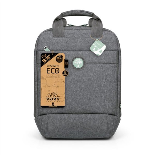 400702 wr 02 Port Designs Yosemite 13/14" Backpack ECO GY