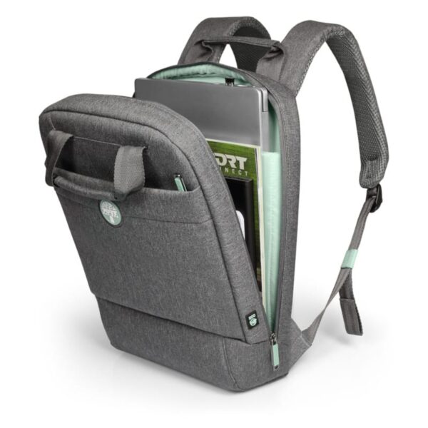400702 wr 04 Port Designs Yosemite 13/14" Backpack ECO GY