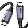 6941876263837 L706-65383 UGREEN USB4 Gen4 240W USB-C to USB-C Cable (Black)