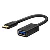 6957303837014 US154-30701 01 UGREEN Type-C to USB-A Adapter (Male to Female, 15cm)– Black