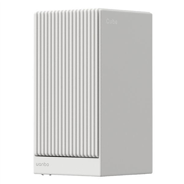 6970885351044 CUBE-2-PRO 01 diagonal-front Wanbo Cube 2 Pro – 1080P 500ANSI Android 11 Smart Home Theatre Projector – White