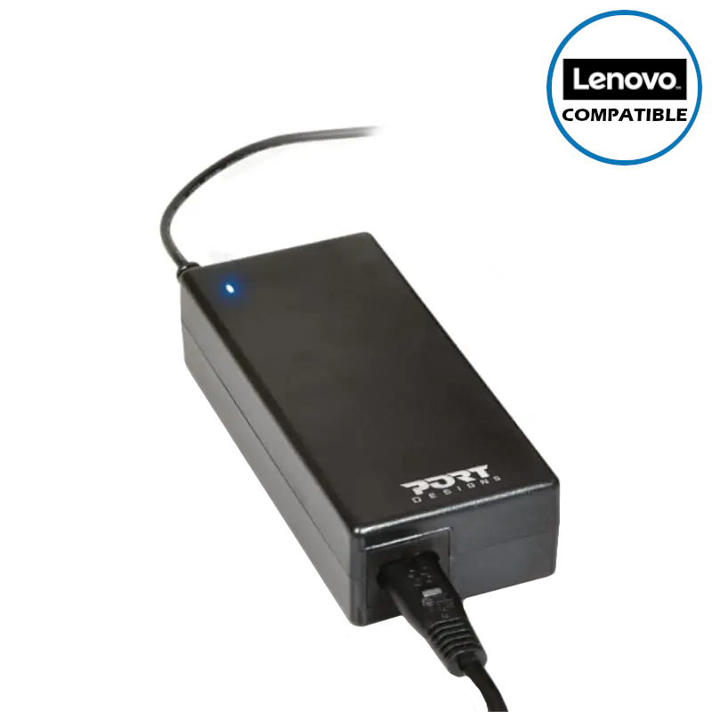 900007-LE wr 01 Port Connect 90W Notebook Adapter Lenovo