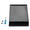 Port Connect 2.5" USB-C External HDD Enclosure Black