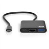 900140 wr 03 Port USB Type-C to 1 x HDMI|1 x USB3.0|1 x Type-C 60W PD Dock - Black
