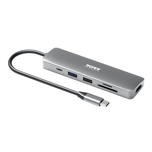 Port Connect 5-in-1 USB Type-C 4K Docking Station