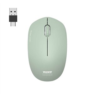 Port Connect MOUSE COLLECTION II WIRELESS Olive