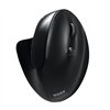 Port Connect Wireless Rechargeable Ergonoc Mouse Bluetooth
- Black