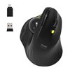 Port Connect Bluetooth + Wireless Rechargeable Ergonomic Trackball Mouse