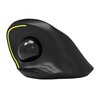 Port Connect Bluetooth + Wireless Rechargeable Ergonomic Trackball Mouse