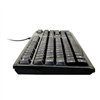 900753-US wr 03 Port Connect Office Budget Wired Keyboard-Black