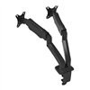 901105 wr 02 PORT Monitor Arm VESA Dual Screen - Black