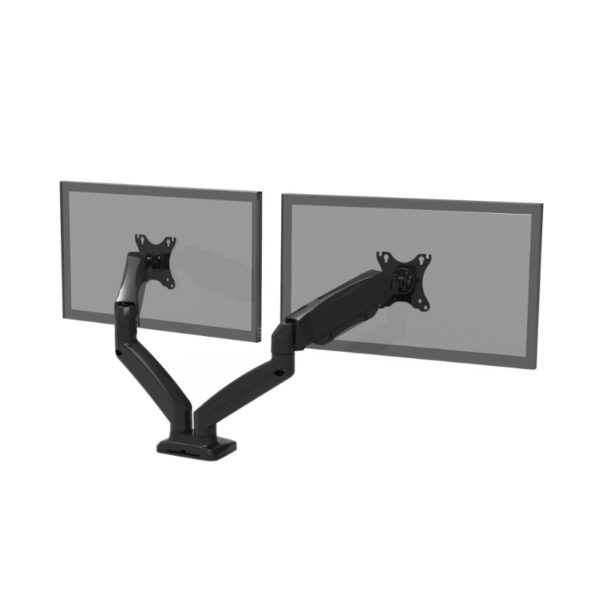 901105 wr 03 PORT Monitor Arm VESA Dual Screen - Black