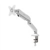901110 wr 01a PORT Monitor Arm VESA Single Screen - White