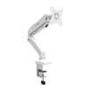 901110 wr 02a PORT Monitor Arm VESA Single Screen - White