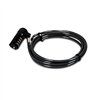 Port Connect 1.8m T-Bar Combination Cable Lock