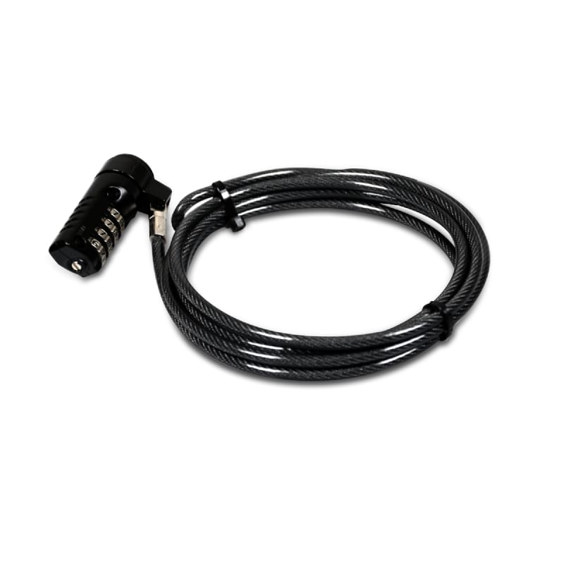 901209 wr 01 Port Connect 1.8m T-Bar Combination Cable Lock