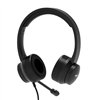 901605 wr 01 Port Connect USB Headset 1.8m Cable with Mic and Padded/Soft Cushions Black
