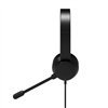 901605 wr 04 Port Connect USB Headset 1.8m Cable with Mic and Padded/Soft Cushions Black