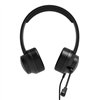 901605 wr 05 Port Connect USB Headset 1.8m Cable with Mic and Padded/Soft Cushions Black