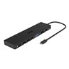 Port USB Type-C 1 x USB3.1|2 x USB 3.0|2 x USB 2.0|1 xHDMI-DP-VGA| Micro+SD Card Reader|1 x Mini DP|1 x RJ45|1 x Audio-Microphone| PD 100W -Black
