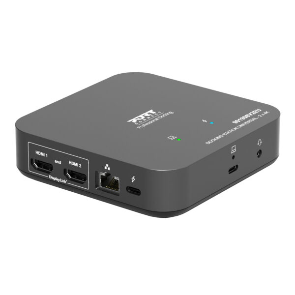 Port Connect Multi-port USB Type-C 2x4K Office Docking Station