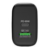902104EU-WR-04 Port Connect 65W GaN Type-C and USB-A Fast Charger