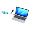 902104EU-WR-06 Port Connect 65W GaN Type-C and USB-A Fast Charger