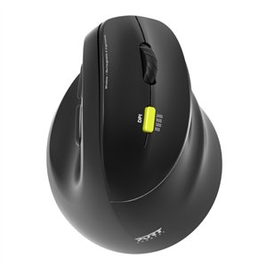 Port Connect Ergo Shape Bluetooth Rechargeable Mouse