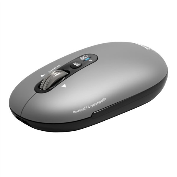 910009 PORT-MOUSE-REACHARGE-BT-PURE-MAC-GRY wr 04 Port Connect PURE Bluetooth Rechargeable Mouse
