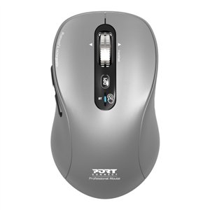 Port Connect Wireless Bluetooth Expert and Mac Mouse - Grey