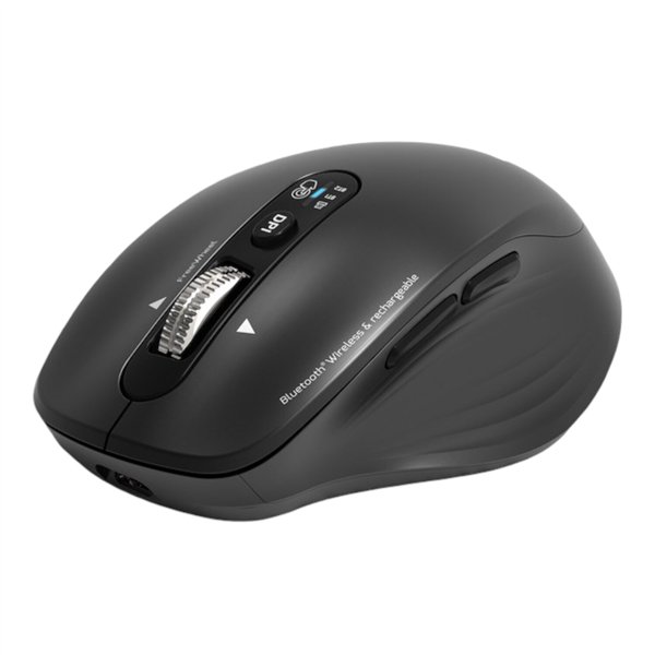 910202-WR-03 Port Connect Business 2.4GHz Rechargeable Bluetooth Wireless Mouse - Black