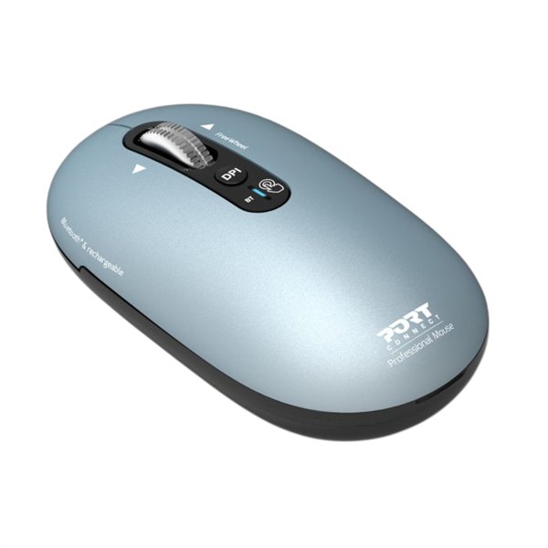 910500 Port-Connect-PURE-MAC-Rechargeable-Wireless-Bluetooth-Mouse-Storm wr 02 Port Connect PURE MAC Rechargeable Wireless and Bluetooth Mouse - Storm